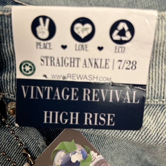 Peace Love & Eco Ladies Jeans - Picture 11 of 12